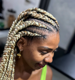 Penteados afro infantis